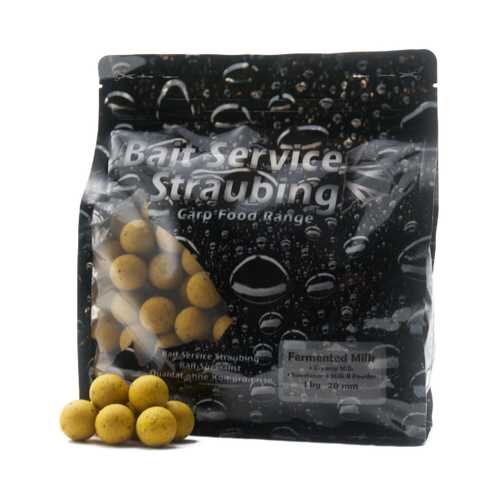 Baitservice Straubing Fermented Milk Boilie -  1kg 20 mm