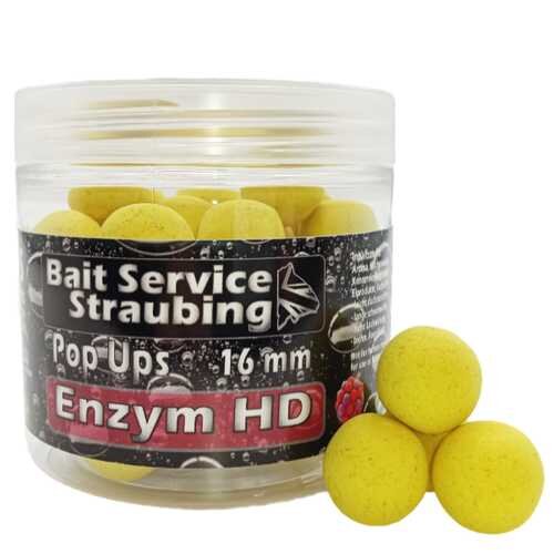 Baitservice Straubing Enzym HD  Yellow Pop Ups 55g 12mm