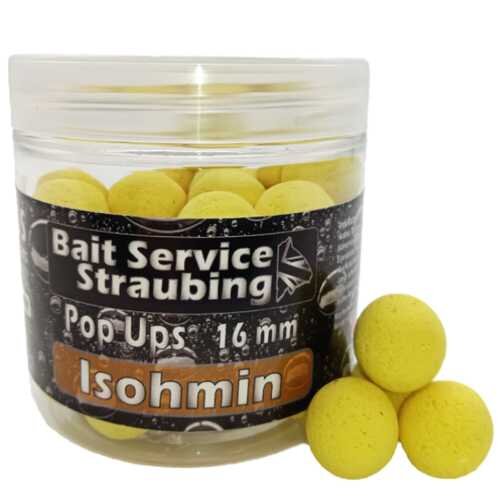 Baitservice Straubing Isohmin  Pop Ups 55g 16 mm Yellow