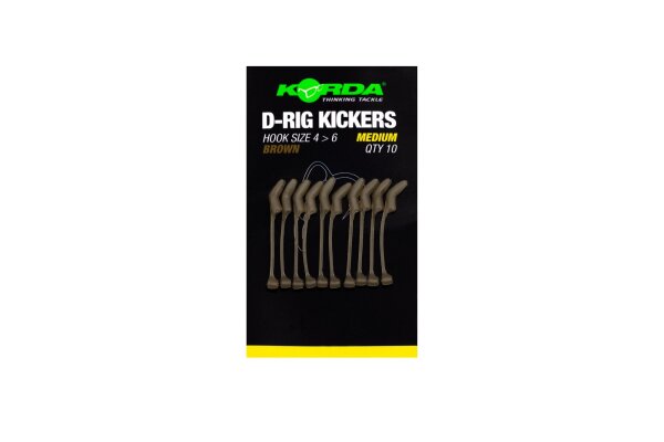 Korda Kickers D Rig Brown Medium