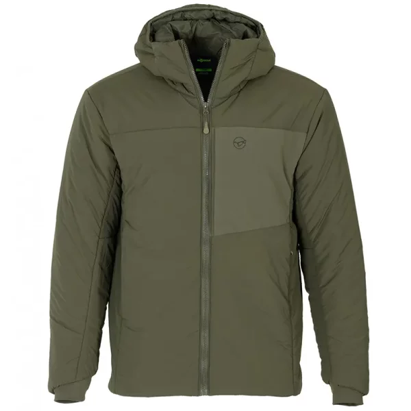 Korda Insulated Hooded Jacket Dark Olive S