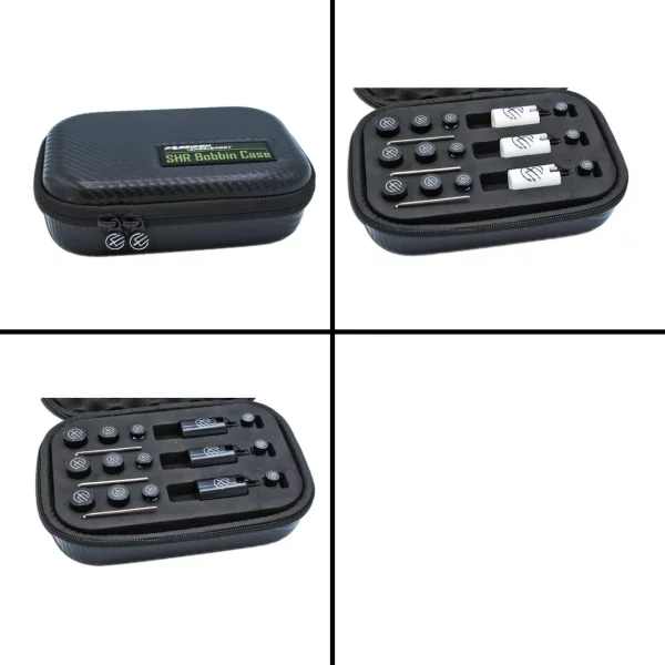 Poseidon Angelsport P4 Line SHR Bobbin Presentation Set 3 Rod Black