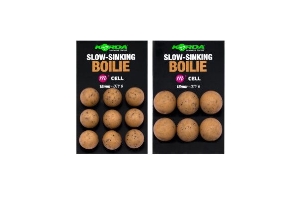 Korda Slow Sinking Boilies ISO Fish 18mm