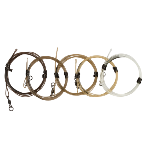 Korda Dark Matter Leader Size 8 Ring Swivel clay