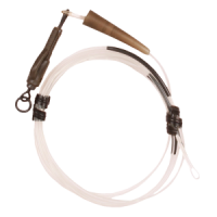 Korda Dark Matter Leader Size 8 Ring Swivel green