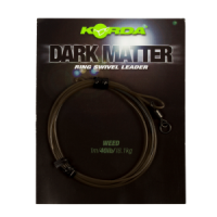 Korda Dark Matter Leader Size 8 Ring Swivel green