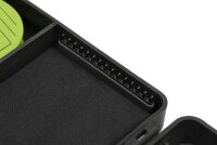 Fox Edges Large rig and disc box inc 50 pins / 7 discs