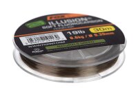 Fox Edges Illusion Soft Fluorocarbon Hooklink 19lb 8.6kg (0.39mm) x 30m - Naturals Green