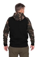 Fox Black  / Camo pullover premium 310 hoodie - M