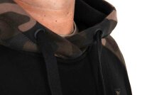 Fox Black  / Camo pullover premium 310 hoodie - M