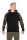 Fox Black  / Camo pullover premium 310 hoodie - M