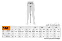 Fox RS25K Khaki Salopettes - L