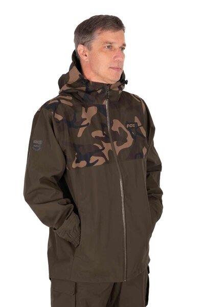 Fox RS25K Khaki / Camo Std Jacket - 2XL