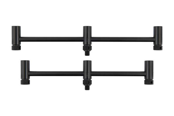 Fox Black Label Slim Adjustable 2 Rod Buzz Bars (110mm - 125mm)