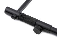 Fox Black Label Slim Adjustable 2 Rod Buzz Bars (110mm - 125mm)