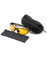 Korda Sunglasses Wraps Matt Black Frame/Brown Lens MK2