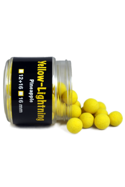 Naturebaits Yellow-Lightning PopUps 12+16mm