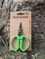 Katran Line Scissors Titanium coated, 120mm (green handle)