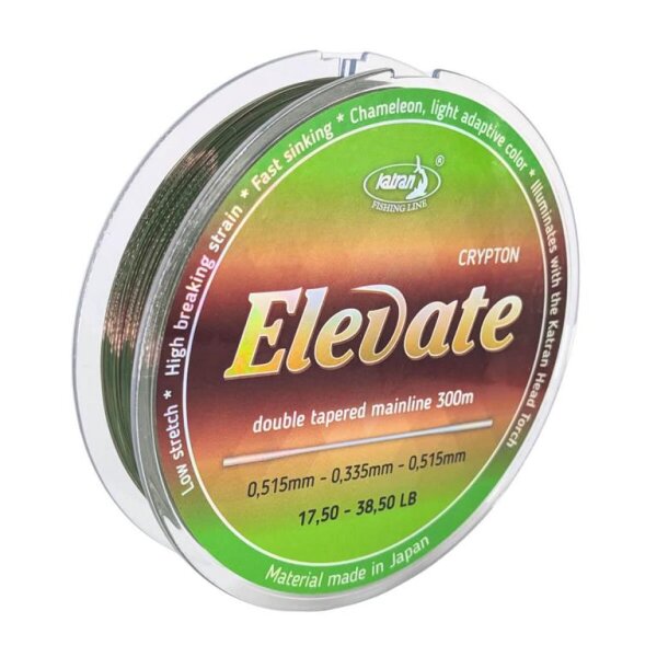 Katran Elevate Crypton Double tapered 0.515-0.335-0.515mm 300m