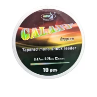 Katran Crypton Tapered Leader 12MX10pcs 0.30-0.47mm