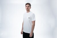 Nash Make It Happen Badge Pocket T Shirt Ecru M