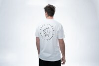 Nash Make It Happen Carp Logo T Shirt Ecru L