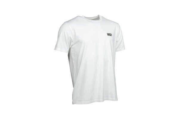 Nash Make It Happen Carp Logo T Shirt Ecru XXXL