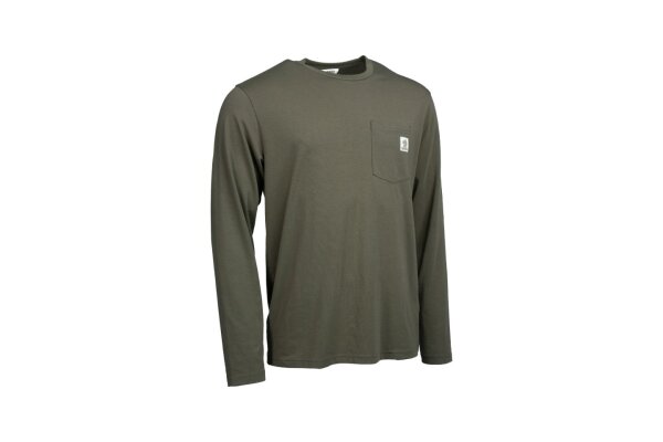 Nash Make It Happen Carp Logo Long Sleeve T Shirt Green M