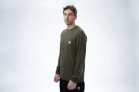 Nash Make It Happen Carp Logo Long Sleeve T Shirt Green M