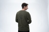 Nash Make It Happen Carp Logo Long Sleeve T Shirt Green XL