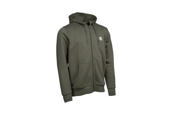 Nash Make It Happen Badge Zipped Hoody Green L