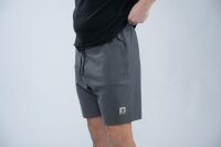 Nash Make It Happen Badge Shorts Grey Marl M