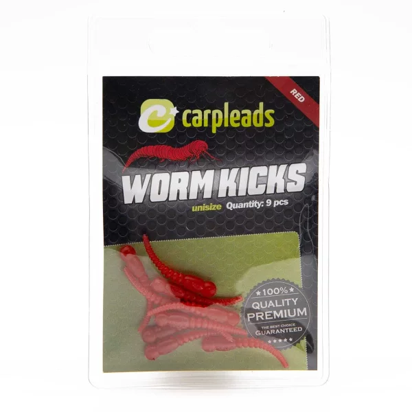 Carpleads Worm Kicks Red
