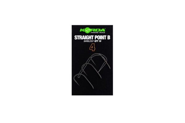 Korda Straight Point Barbless 4