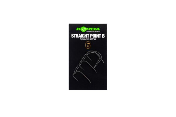 Korda Straight Point Barbless 6