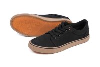 Fox Black canvas shoe sz 11 / 45
