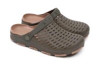 Fox Khaki clogs  - sz 12 / 46