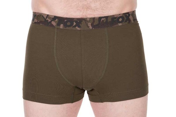 Fox Boxer Shorts 2pcs khaki/black