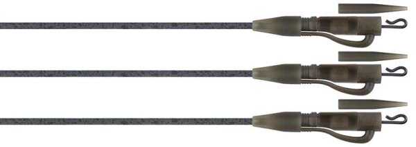 Fox Edges Tungsten Tubing Leadclip Ready Rigs Size 7 - 3pcs