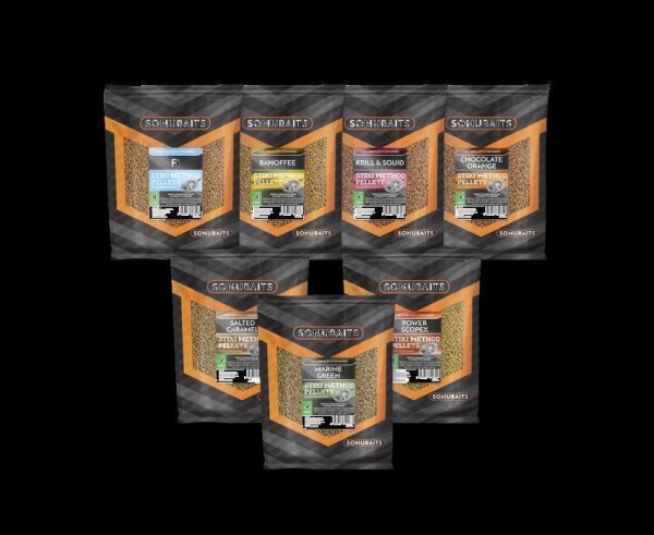 Sonubaits Stiki Method Pellets - 4mm Salted Caramel