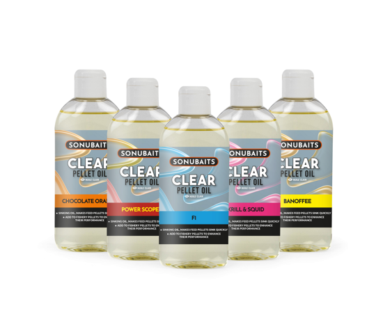 Sonubaits Clear Pellet Oil - Krill & Squid