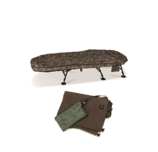 Nash MF60 Indulgence 5 Season SS3 Mkii + Heated Blanket Bundle