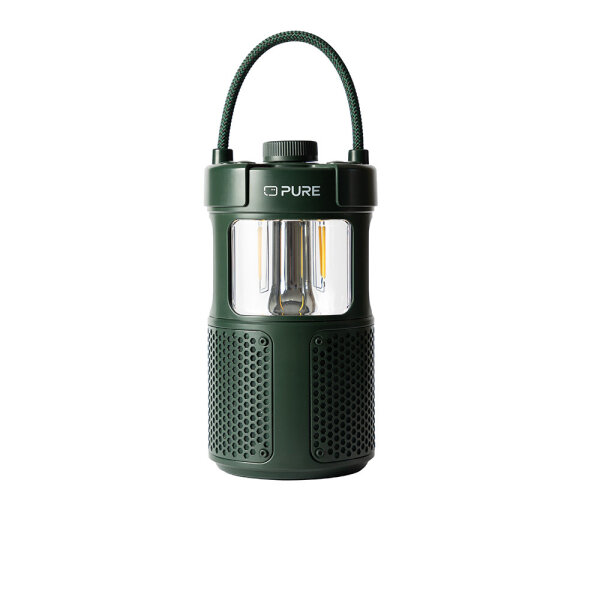 Pure Woodland Glow - Outdoor-Lautsprecher mit LED-Lampe - Grün