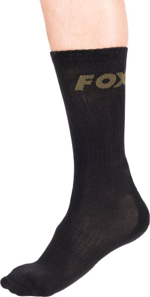 Fox Black Socks 3-Pack