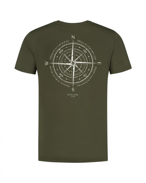 Korda Compass Tee | Dark Olive M