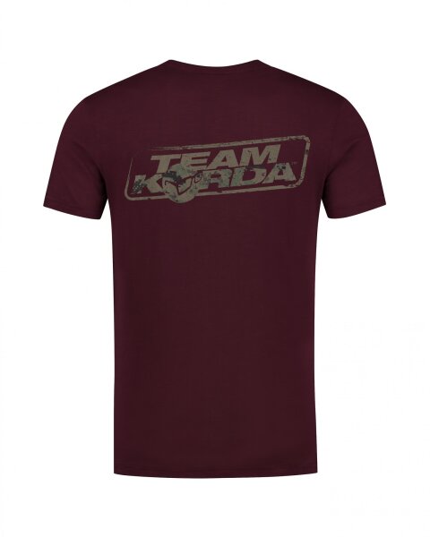 Korda TK Digi Kamo Tee | Burgundy