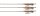 Fox Edges Camo 40lb Submerge Lead Clip Leaders 3 pcs