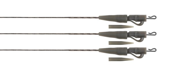 Fox Edges Naturals Submerge Lead Clip Leaders 30lb 3pcs