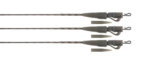 Fox Edges Naturals Submerge Lead Clip Leaders 40lb 3pcs