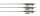 Fox Edges Naturals 50lb Leadcore Lead Clip Leaders 3pcs